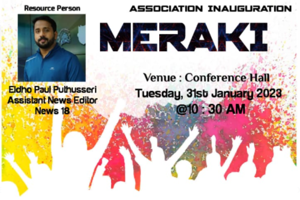 Inauguration of ‘Meraki’ and Launching of PR Campaign