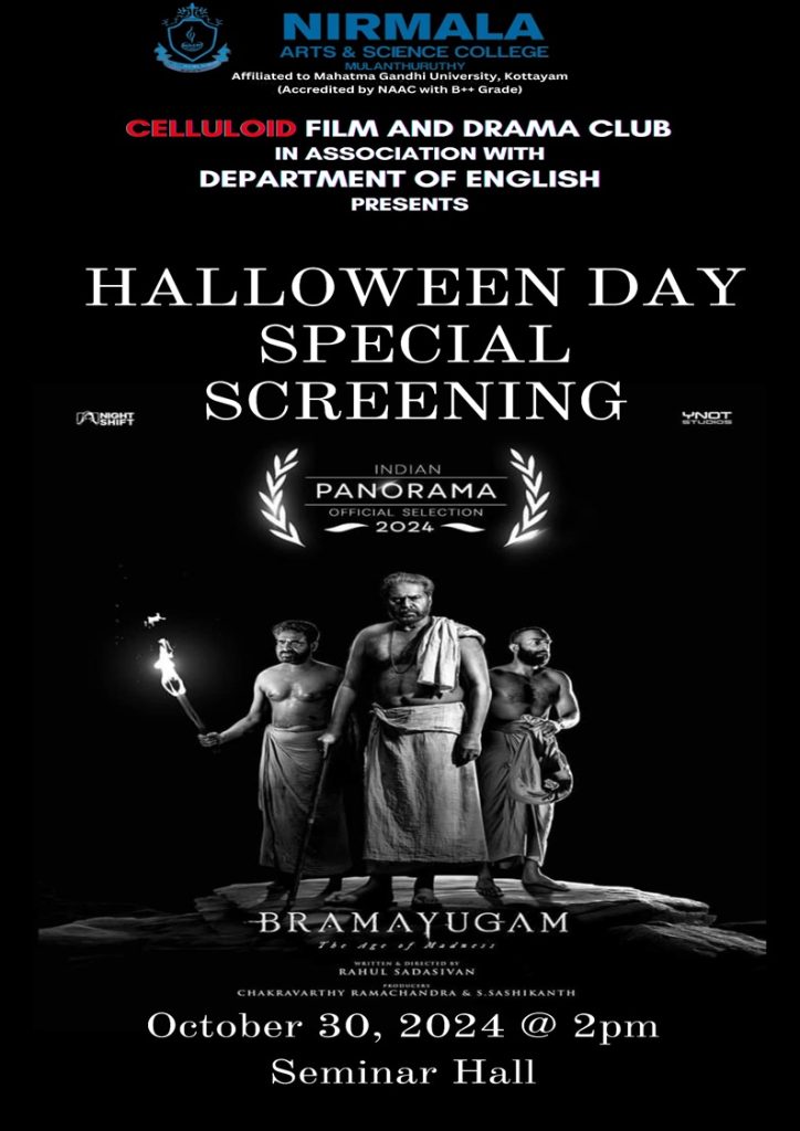 HALLOWEEN DAY SPECIAL SCREENING