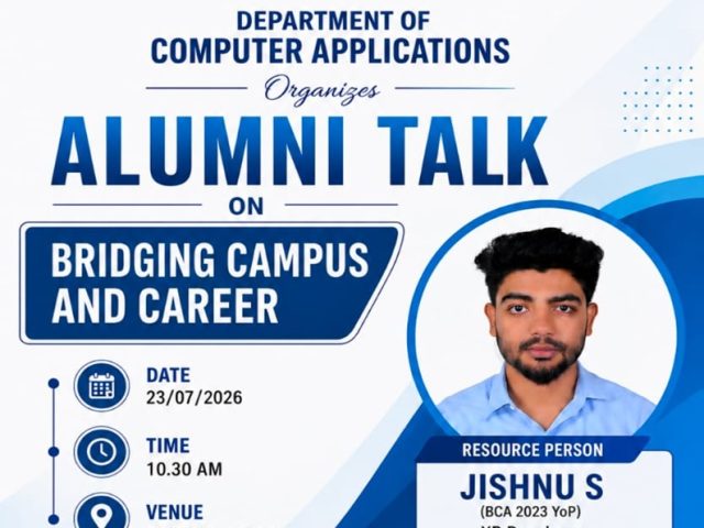 ALUMNI TALK